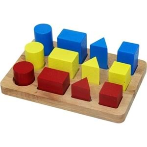 Playwood Ahşap Geometri Küçükten Büyüğe Ony- 314