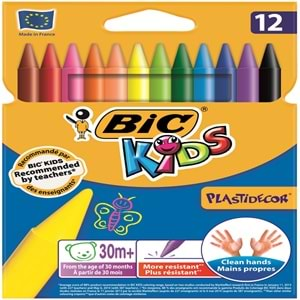 Bic Pastel Boya Kalemi Plastidekor 12 Li 920299