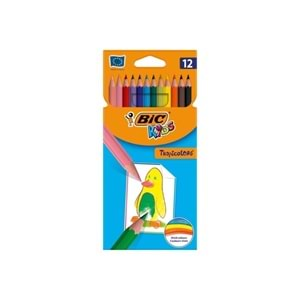 Bic Kuru Boya Kalemi Tropıcolor 12 Li 832566