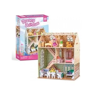 Nc 3D Karton Puzzle Dreamy Dollhouse P645H