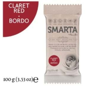 Smarta Akıllı Model Hamuru 100Gr Bordo