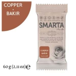 Smarta Akıllı Model Hamuru 60Gr Metalik Bakır