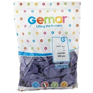 Gemar Metalik Balon Gm110 28Cm 100 Lü Mor 034