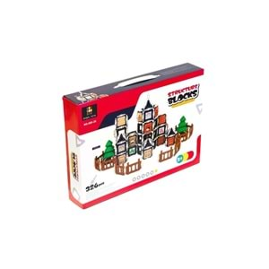 Bigstoy Structure Blocks 3d Puzzle Yapı Ve Tasarım Blokları Eğitici Oyuncak 326 Parça