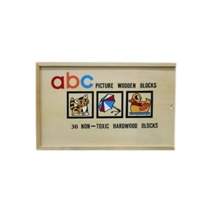 ABC Ahşap Bloklar Puzzle HMH-825TT