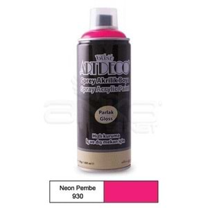 Artdeco Akrilik Sprey Boya 400ml Neon Pembe 930