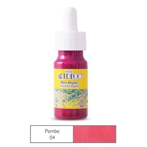 Artdeco Ebru Boyası 30ml Pembe 04