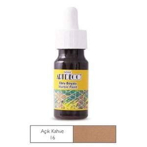 Artdeco Ebru Boyası 30ml Açık Kahve 16