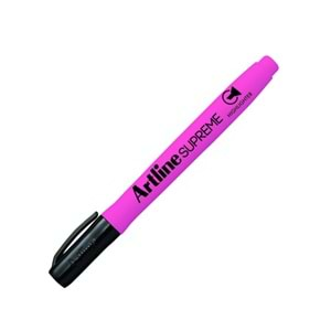 Artline Supreme Fosforlu Kalem Kesik Uç 4mm Pembe