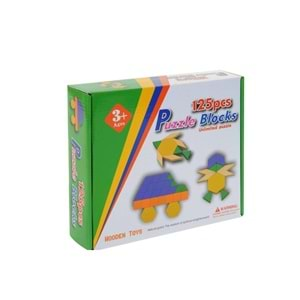 WoodToys Ahşap Blok Yapı Taşı 150Parça