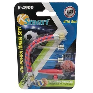 Ksmart Pompa Ucu İğne Seti 4 lü K-4900