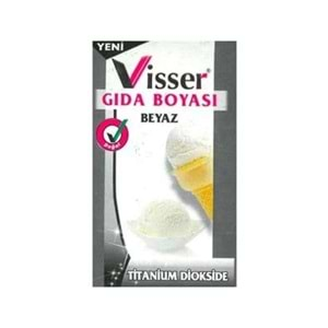 Visser Toz Gıda Boyası 9Gr Beyaz -12-