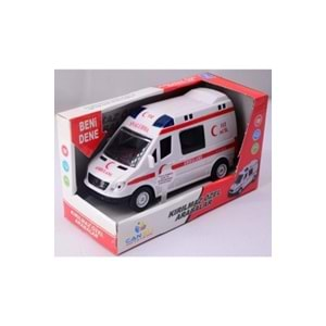 Canali Toys Işıklı Sesli Pilli Ambulans