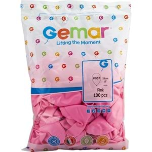 Gemar Balon G120 33Cm 100 Lü Pembe #57