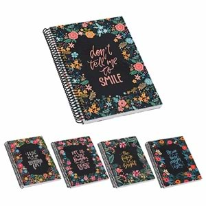 Mikro 17X24 Flowers Kareli 120Yp Defter