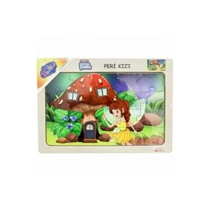 Play Wood Ahşap Eğitici Puzzle Peri Kızı ONY-61