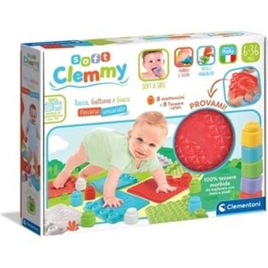 Clementoni Baby Yumuşak Blok Duyusal Halı 17352