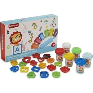 Mattel Fisher Price Alfabe Ve Sayılar Oyun Hamuru