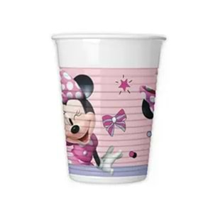 Kika Minnie Junior Plastik Bardak 200ml 8 Li