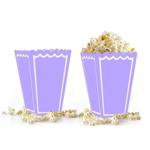 Kika Popcorn Kutusu 8 Li Makaron Lila