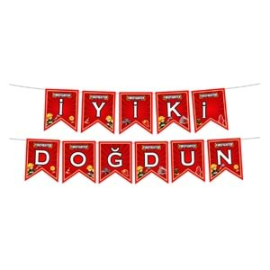 Kika Firefighters İyi ki Doğdun Banner