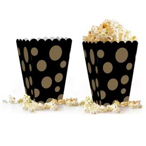 Kika Popcorn Kutusu 8 Li Puanlı Altın