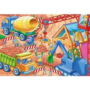 Ks Games Puzzle Under Construction Jumbo Puzzle 12 Parça