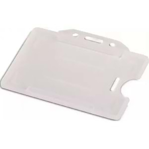 Sarff Pvc Dikey Şeffaf Kart Kabı 11,5x16cm -100-