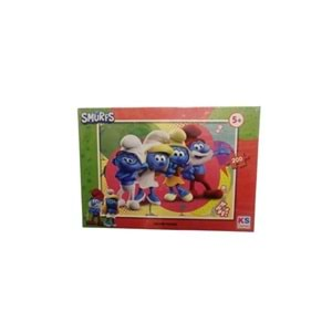 Ks Games Puzzle Smurf 200 Parça Puzzle