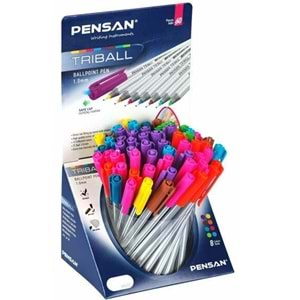 Pensan Tükenmez Kalem Triball 1.0mm Renkli -60-