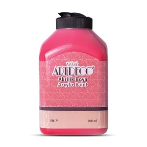 Artdeco Akrilik Boya 500ML 3015 Ateş Kırmızısı