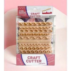 Smarta Craft Cutter - Desenli Cetvel Kesiciler