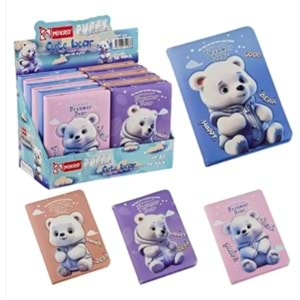 Mikro Puffy Pf-20 Cute Bear Girl Not Defteri