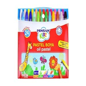 Pensan Kidz Pastel Boya Çantalı 24 Renk