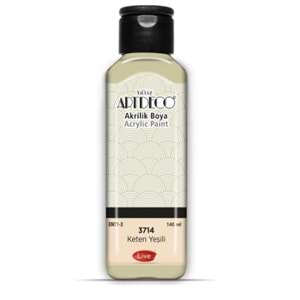 Artdeco Akrilik Boya 140Ml 3714 Keten Yeşili