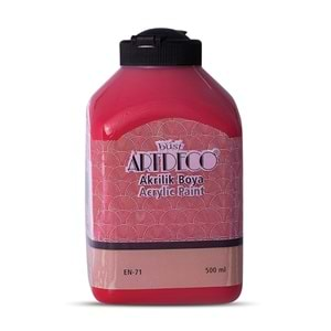 Artdeco Akrilik Boya 500ML 3675 Çilek Kırmızı