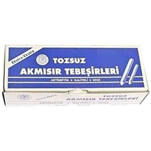 Akmısır Tebeşir Tozsuz 100 LÜ Beyaz