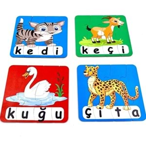 Tofema Ahşap Puzzle Okumaya Başlıyorum