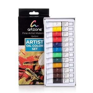 Artzone Yağlı Boya Seti 12x12ml