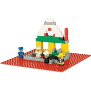 Mmx Blok Oyun Tablası 25x25cm Kırmızı