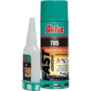 Akfix 705 Mdf Kit Hızlı Yapıştırıcı 200ml