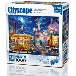 Ks Puzzle 1000 Night Light Of Paris