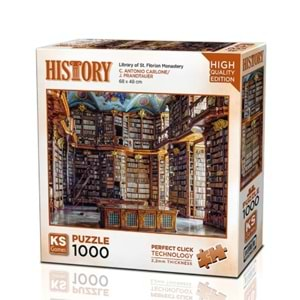 Ks Puzzle 1000 Library Ofst. Florian Monastery