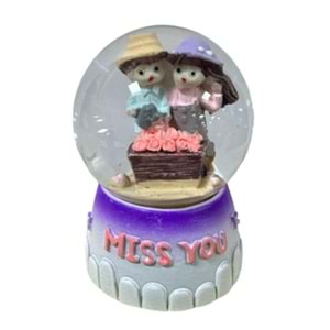 Hk Minik Işıklı Küre Miss You 436