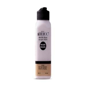 Artdeco Akrilik Metalik Boya 140Ml Beyaz Sedef3720