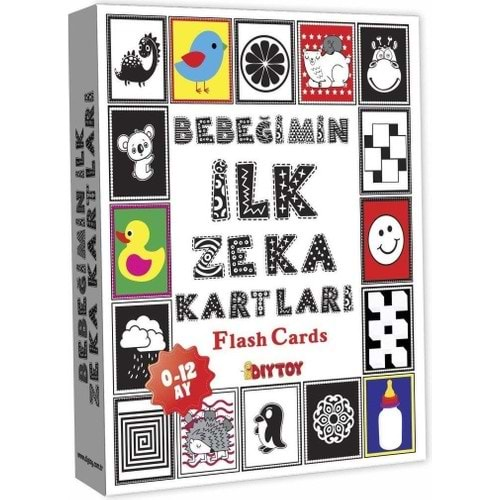 Dıy Toy Bebeğimin İlk Zeka Kartları 0-12 Ay Bzk1369