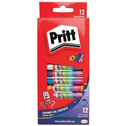 Pritt Pastel Boya Karton Kutu 12 Renk