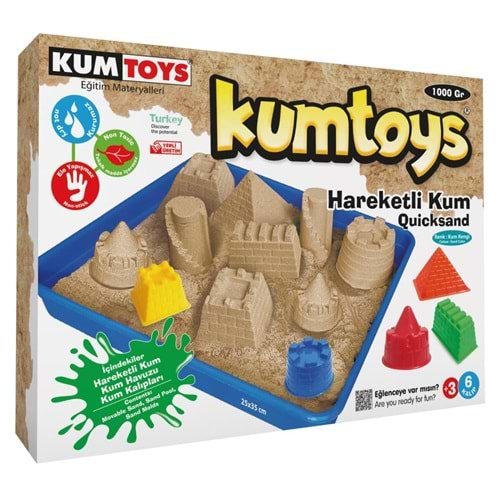 Kumtoys Hareketli Kinetik Kum Seti