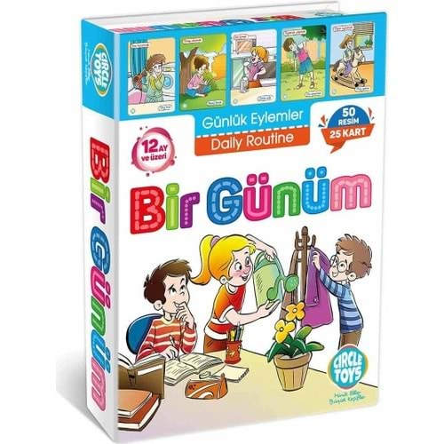 Circle Toys Bir Günüm 12+Ay 25 Parça Ct-013