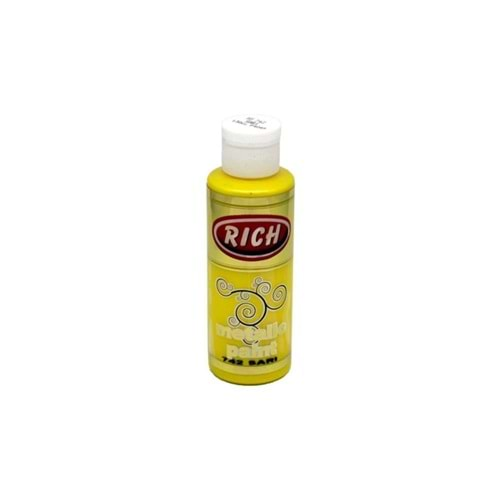 Rich Akrilik Boya Metalik 120 CC Sarı 0742